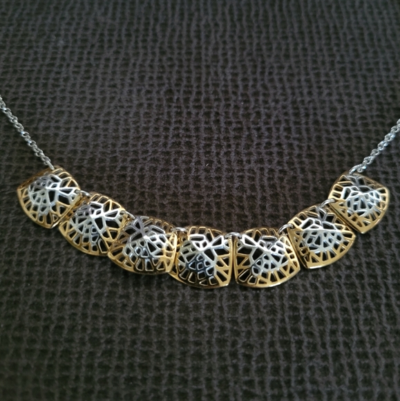 Argento Vivo Square⏹️ Plate🍽 Necklace - Picture 6 of 15